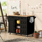 53  Rolling Mobile Island Kitchen Island Cart