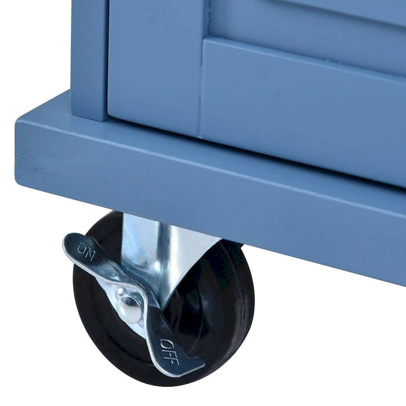 53  Rolling Mobile Island Kitchen Island Cart