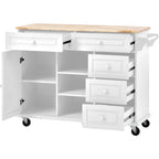 53  Rolling Mobile Island Kitchen Island Cart