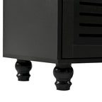 5-in-1 Entryway Bench with Shutter-shaped doors, Coat Rack, Cushion and 4 Sturdy Hooks, 47.2  Wide Hall Tree with Storage Bench