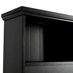 5-in-1 Entryway Bench with Shutter-shaped doors, Coat Rack, Cushion and 4 Sturdy Hooks, 47.2  Wide Hall Tree with Storage Bench