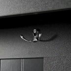 5-in-1 Entryway Bench with Shutter-shaped doors, Coat Rack, Cushion and 4 Sturdy Hooks, 47.2  Wide Hall Tree with Storage Bench