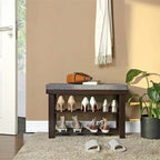 3-Tier Shoe Rack - 11.4 D x 28 W x 19.3 H