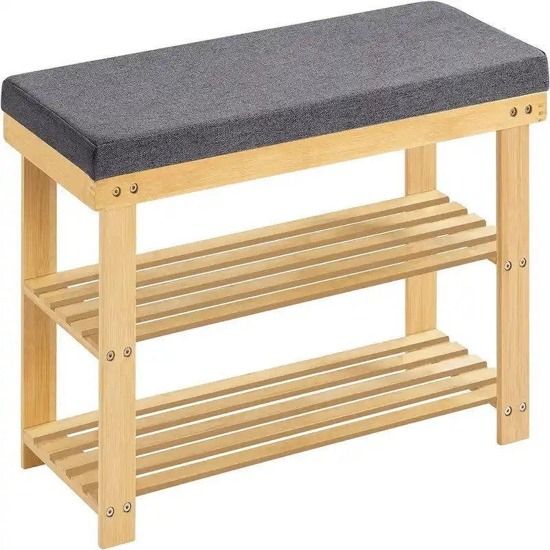 3-Tier Shoe Rack - 11.4 D x 28 W x 19.3 H