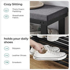 3-Tier Shoe Rack - 11.4 D x 28 W x 19.3 H