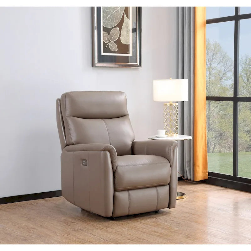 Hydeline Layla Power Headrest Top Grain Leather Zero Gravity Recliner