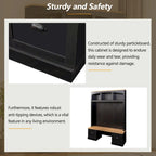 Hall Tree Hallway Storage Bench with Shoe Cubbies and Coat Rack with Hooks