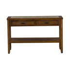 Mesa Valley Tobacco Sofa Table