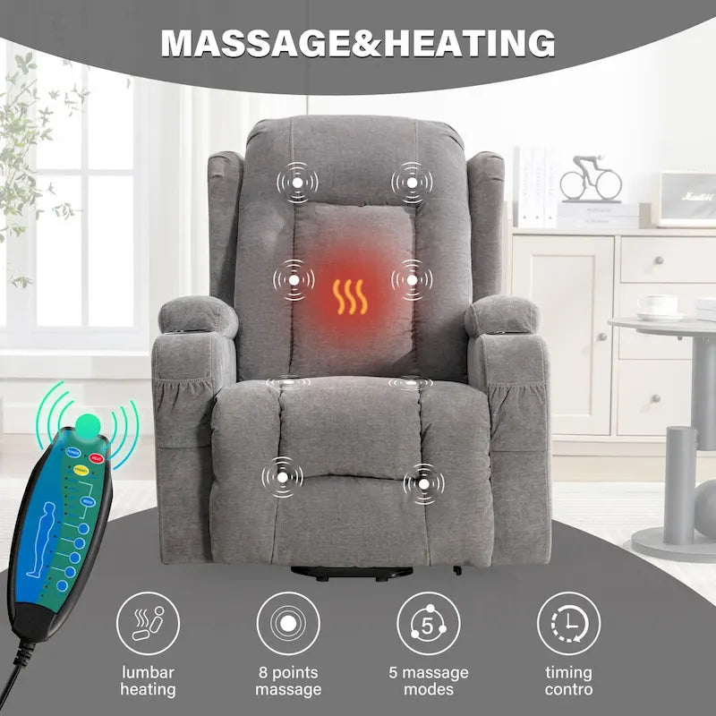Power Lift Recliner Chair Recliners for Elderly