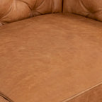 Poly & Bark Essex 74  Apartment Sofa - Full Grain Genuine Italian Leather