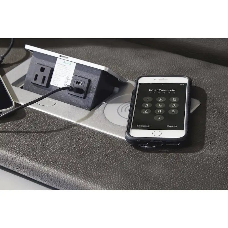 Signature Design by Ashley Fyne-Dyme Power Reclining Loveseat with Console - 74 W x 43 D x 43 H