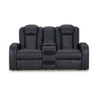 Signature Design by Ashley Fyne-Dyme Power Reclining Loveseat with Console - 74 W x 43 D x 43 H
