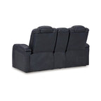 Signature Design by Ashley Fyne-Dyme Power Reclining Loveseat with Console - 74 W x 43 D x 43 H