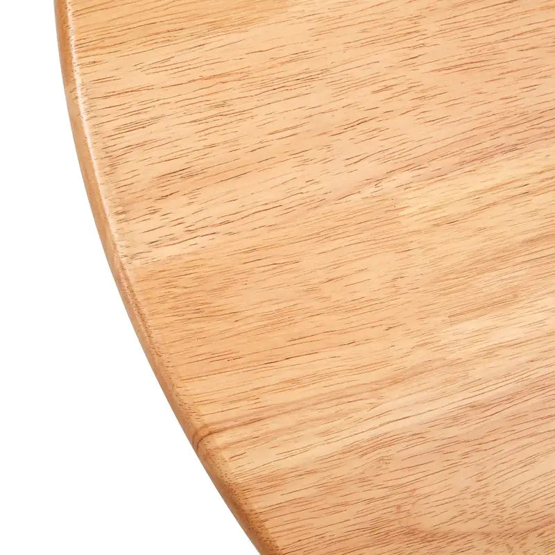 wooden coffee table with faux rattan accents