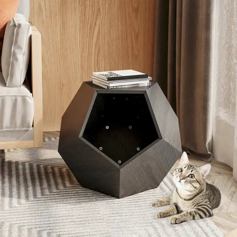 25.98  Shaped Modern Pet Furniture Cat Kennel Side Table