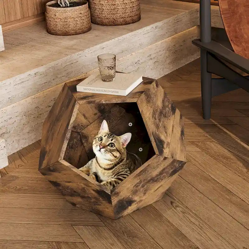25.98  Shaped Modern Pet Furniture Cat Kennel Side Table
