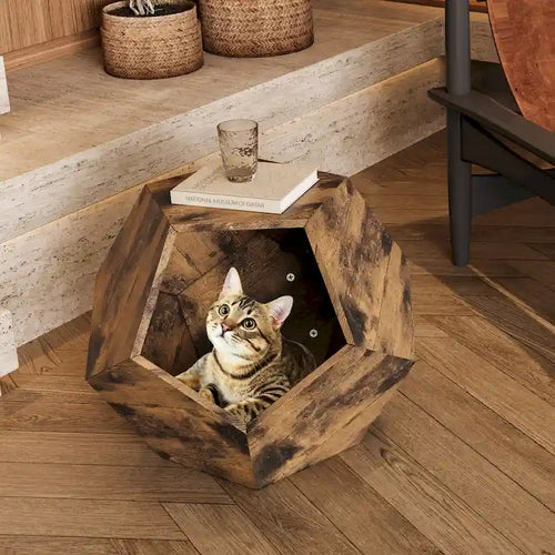 25.98  Shaped Modern Pet Furniture Cat Kennel Side Table