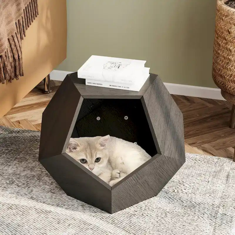 25.98  Shaped Modern Pet Furniture Cat Kennel Side Table