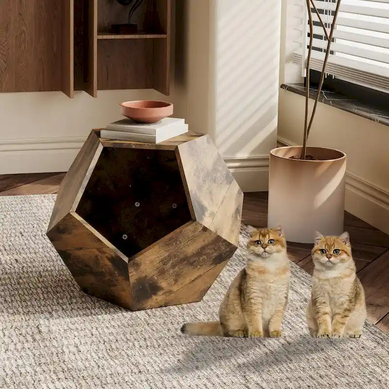 25.98  Shaped Modern Pet Furniture Cat Kennel Side Table