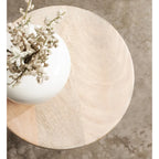 Kate and Laurel Solbrett Wood Drink Table