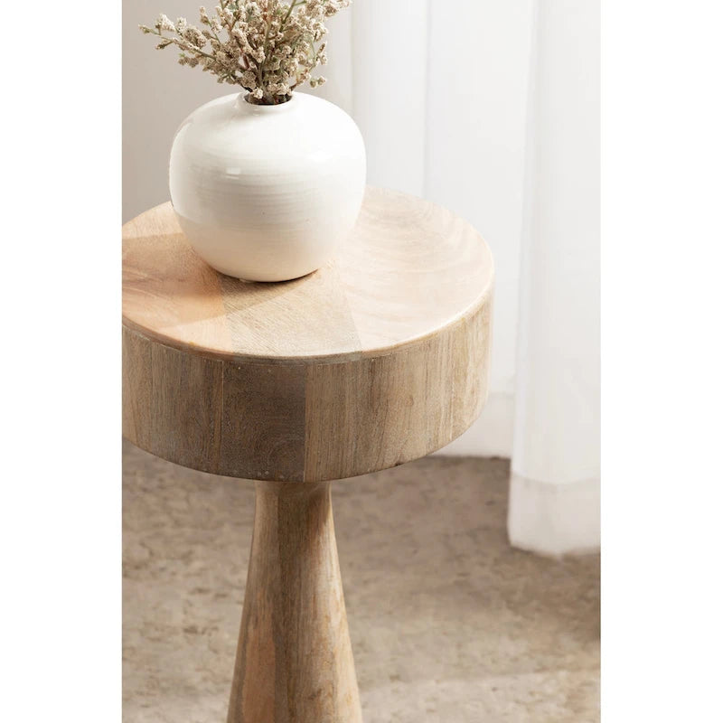 Kate and Laurel Solbrett Wood Drink Table