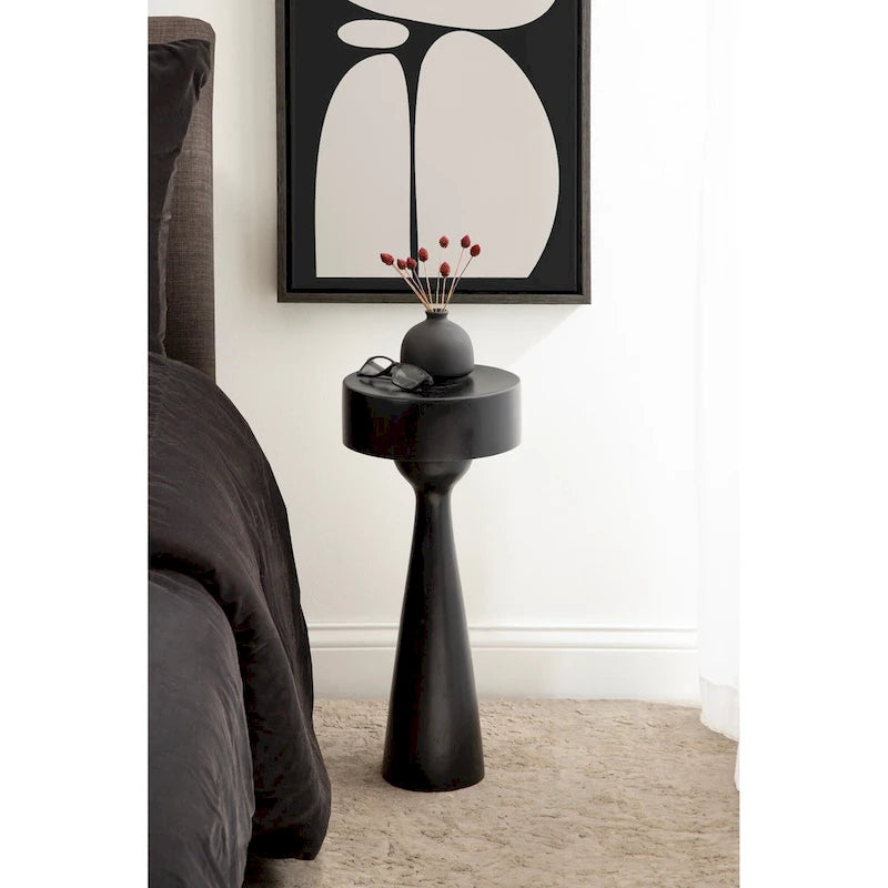 Kate and Laurel Solbrett Wood Drink Table