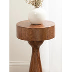 Kate and Laurel Solbrett Wood Drink Table