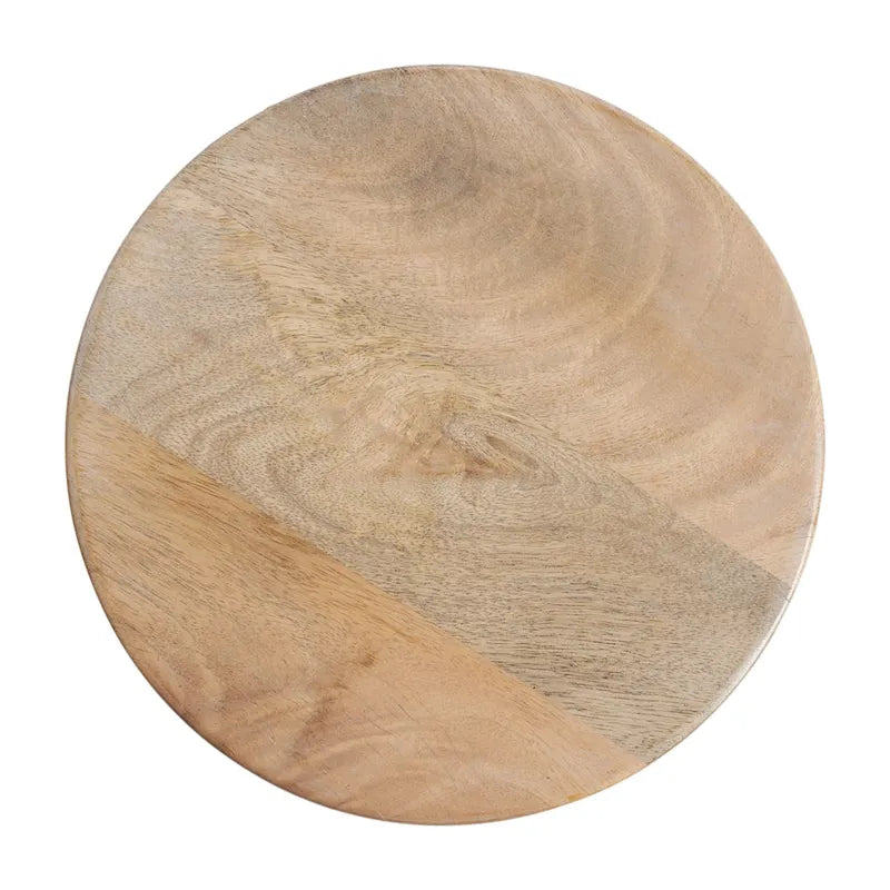 Kate and Laurel Solbrett Wood Drink Table