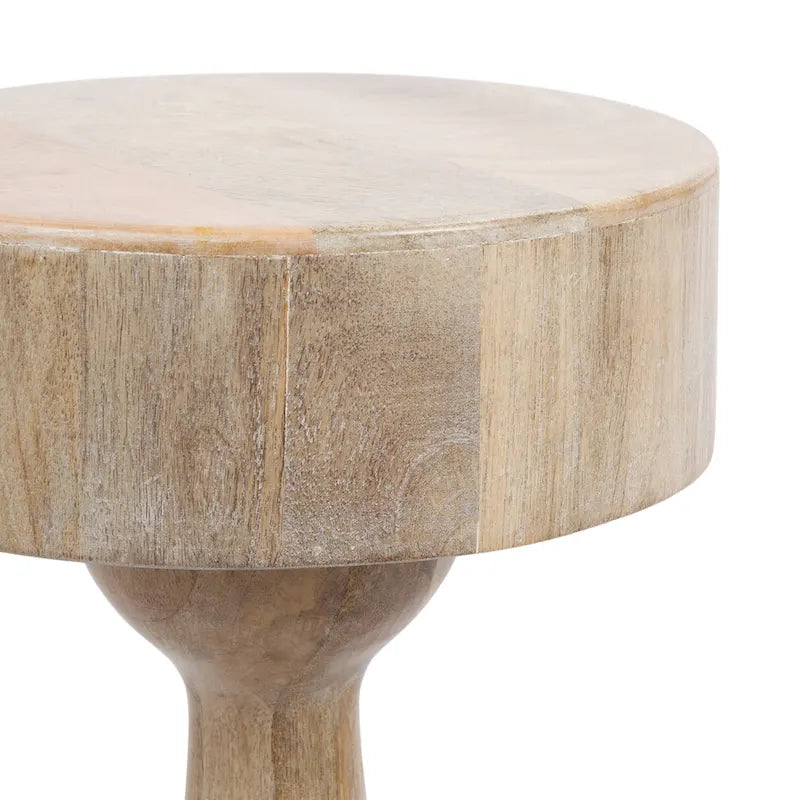 Kate and Laurel Solbrett Wood Drink Table