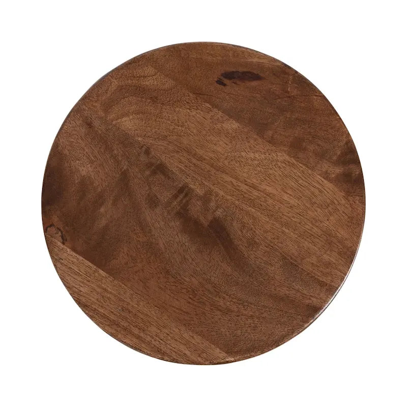 Kate and Laurel Solbrett Wood Drink Table