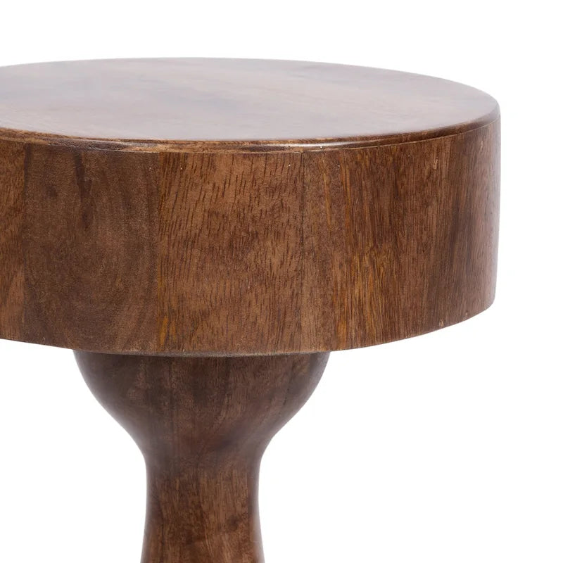 Kate and Laurel Solbrett Wood Drink Table