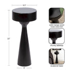 Kate and Laurel Solbrett Wood Drink Table