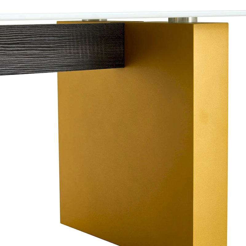 Modern minimalist transparent tempered glass coffee table