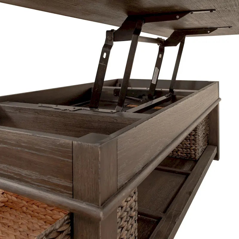 Mill Creek Peppercorn 3 Piece Lift Top Cocktail Table Set