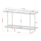 Puetz Contemporary White Glass Top 3-Piece Coffee Table Set by Furniture of America