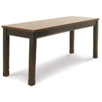 Signature Design by Ashley Owingsville Black/Brown 5-Piece Dining Package