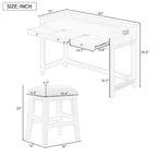 4-Piece Dining Bar Table Set