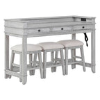 4-Piece Dining Bar Table Set