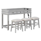 4-Piece Dining Bar Table Set