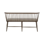 Americana Farmhouse Dusty Taupe 6 Piece Rectangular Table Set