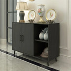 Kitchen Sideboard with 2 Door 2 Shelves - 15 D x 41.7 W x 32.6 H