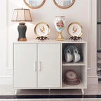 Kitchen Sideboard with 2 Door 2 Shelves - 15 D x 41.7 W x 32.6 H