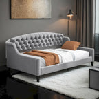Full Size Modern Luxury Tufted Button Daybed,Multifunctional Design,No Box Spring Required