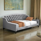 Full Size Modern Luxury Tufted Button Daybed,Multifunctional Design,No Box Spring Required