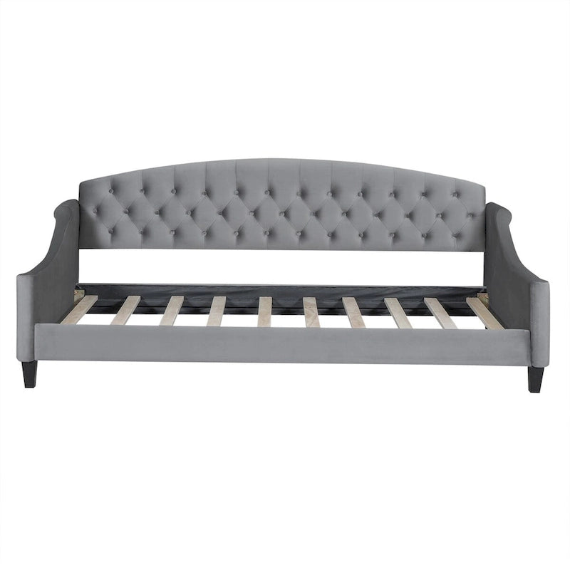 Full Size Modern Luxury Tufted Button Daybed,Multifunctional Design,No Box Spring Required