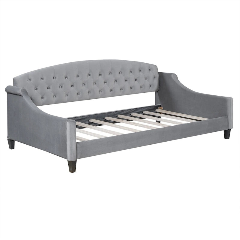 Full Size Modern Luxury Tufted Button Daybed,Multifunctional Design,No Box Spring Required