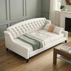 Full Size Modern Luxury Tufted Button Daybed,Multifunctional Design,No Box Spring Required