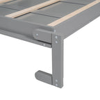 Queen Size Murphy Bed with Shelves