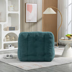 Comfortable Bean Bag for Adults and Children, Super Soft Lazy Sofa Chair with Foam and Ottoman