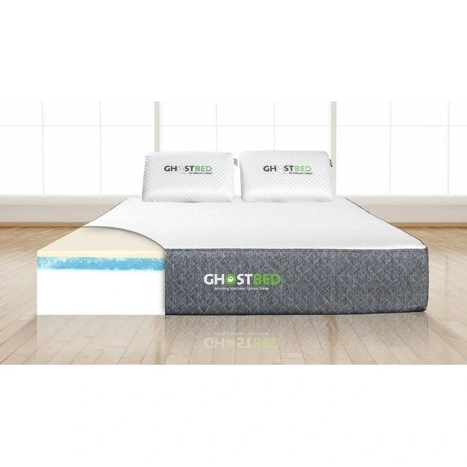 GhostBed Classic 11 inch Cooling Gel Memory Foam Mattress